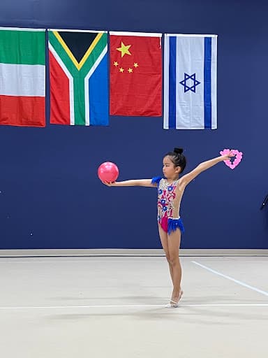 Photo shared by Ye Zhu in their Boston Rhythmic review